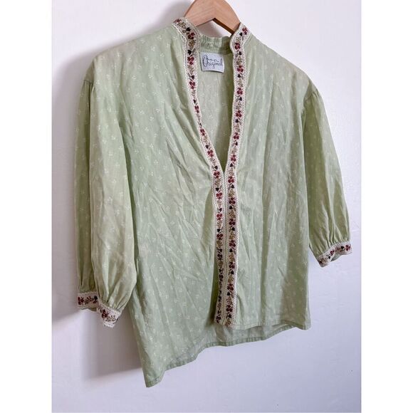 Martha of Taos Original 1960s/ 1970s blouse size Medium - Picture 9 of 11
